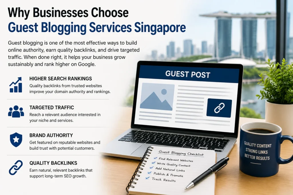 Benefits of Guest Blogging Services Singapore